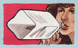 Cut the bottom off a plastic jug and you have a homemade megaphone.
